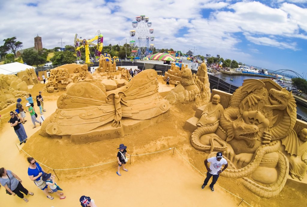 Australian Sand Sculpting Championship 2025 at Frankston Waterfront​